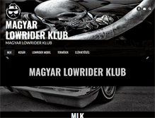 Tablet Screenshot of lowrider.hu